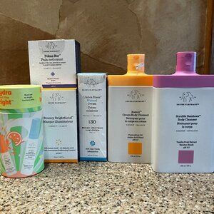 Drunk Elephant 2 Body Cleansers , Spf Sunscreen 30, Pekee Bar , Masque Etc!